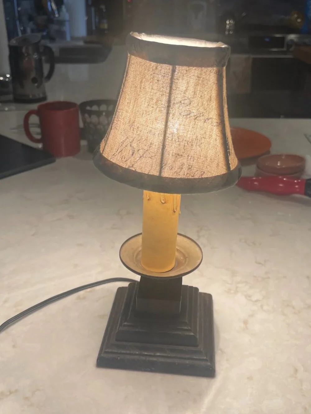 Source Unknown this lamp